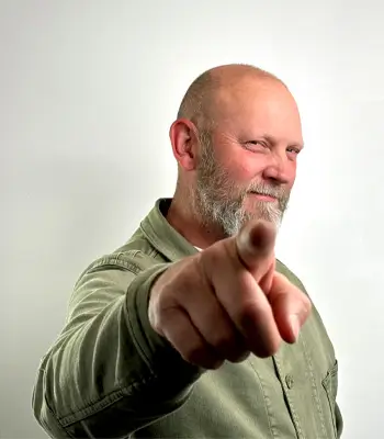 Portrait of host Mike Annandale